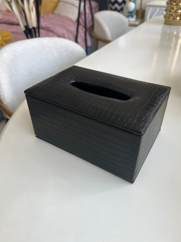 Leather Tissue box 08