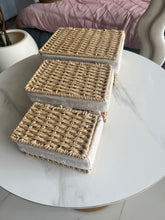 Hand Woven Rattan storage boxes