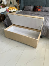 Beige Aster Puffy Storage