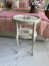 Alice Victorian Table White Hand painted