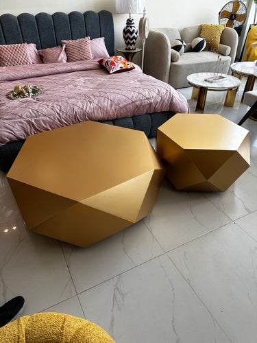 Gold Diamond Coffee Table