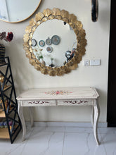 Floral Hand Painted Console
