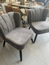 Luna Chair Velvet Grey
