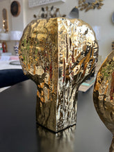 Gold Textured Vase 02