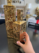 Gold Textured Vase 03