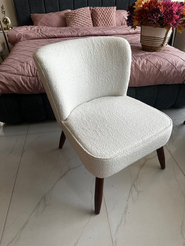 Allure Chair boucle fabric