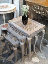 White Panther Nesting Table Set Of 3