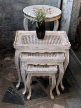 White Panther Nesting Table Set Of 3