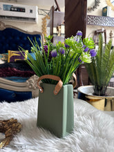 Handbag Vase (4 Colors) Green