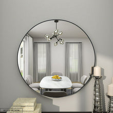Hexel Round Mirror
