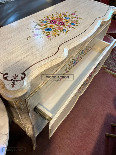 Iglo Hand Painted Console Living Room