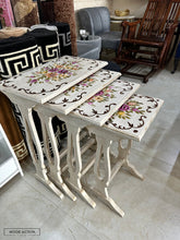 Joe Nesting Table Set Of 4 Hand Painted