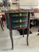 Lavinia Victorian Table Green Living Room