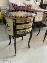 Lavinia Victorian Table Off White Living Room