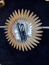 Leaf Mirror New Golden / Small