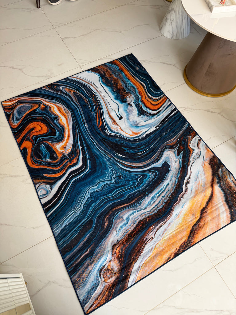 Modern Rug LM11 – Wood Action