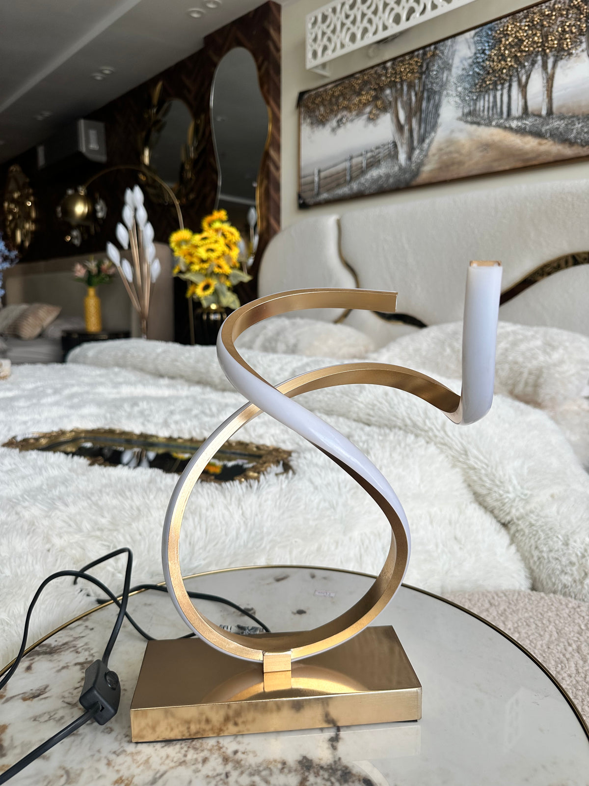 Spiral Led Table Lamp 002