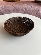 Rattan Tray Basket Round 04