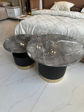 Marble Texture Paris Coffee table set of 2