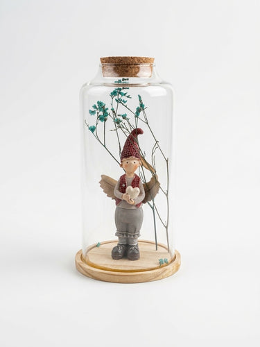 Gnome in Glass Jar