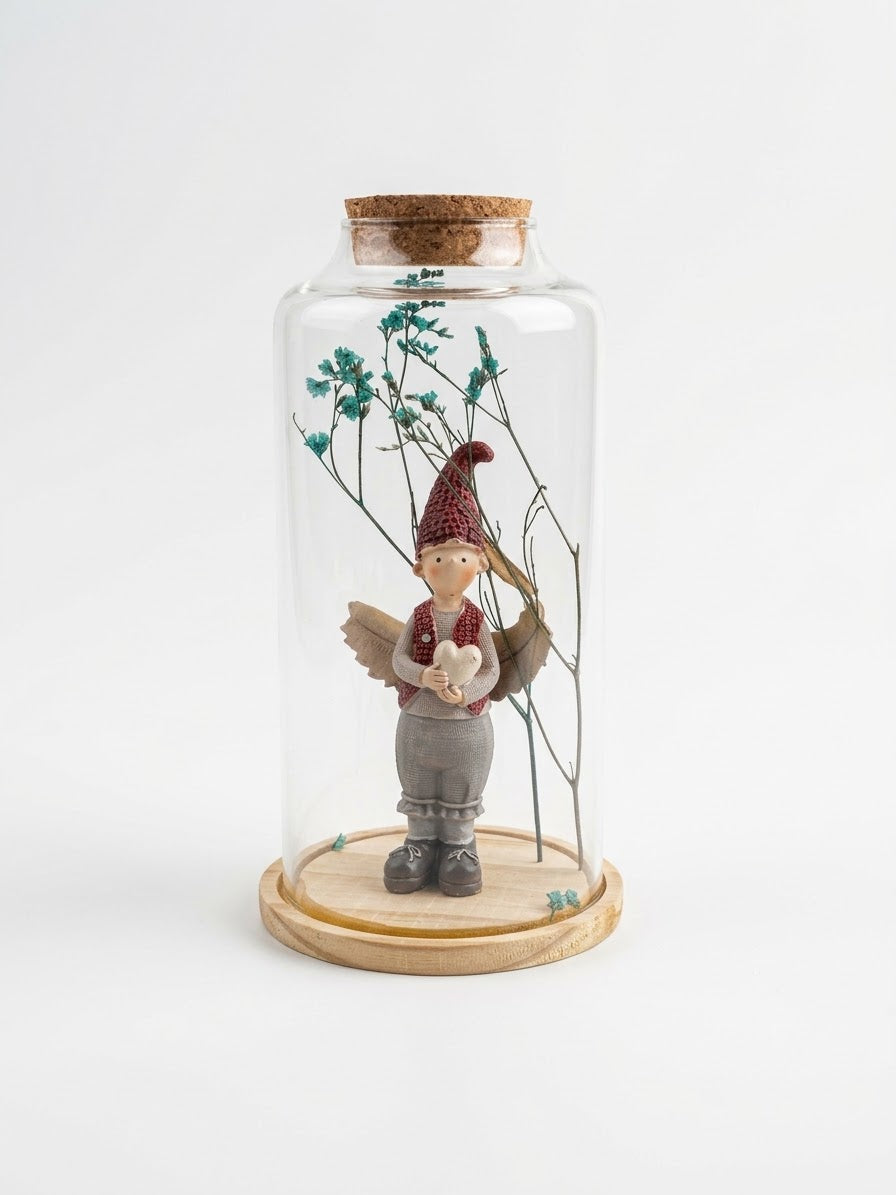 Gnome in Glass Jar