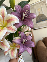 Artificial Lily Flower Stems 03