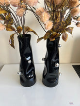 Irregular Flower Vase Black