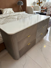 Espen Dressing Table Silver Grey