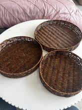 Rattan Tray Round 01