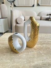 Lustre Vase set White