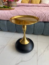 Brasswood Bloom Table Black