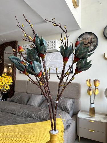 Faux Black Tulip stem