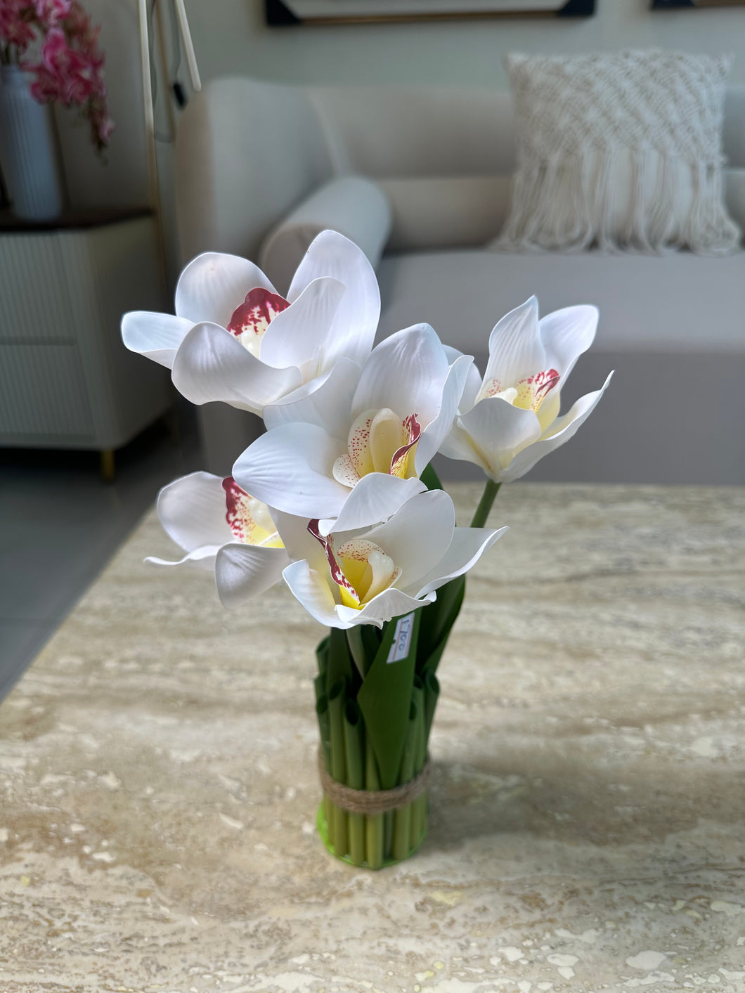 Orchid Standing Bunch Large 004