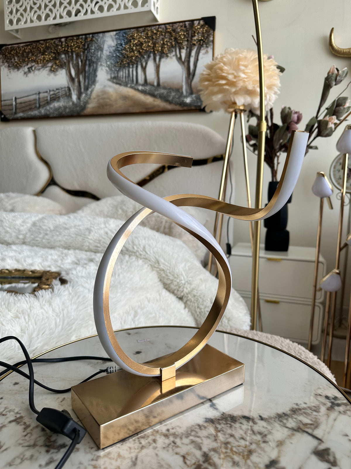 Spiral Led Table Lamp 002