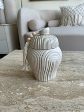 Artisan Candy Jar with tassels