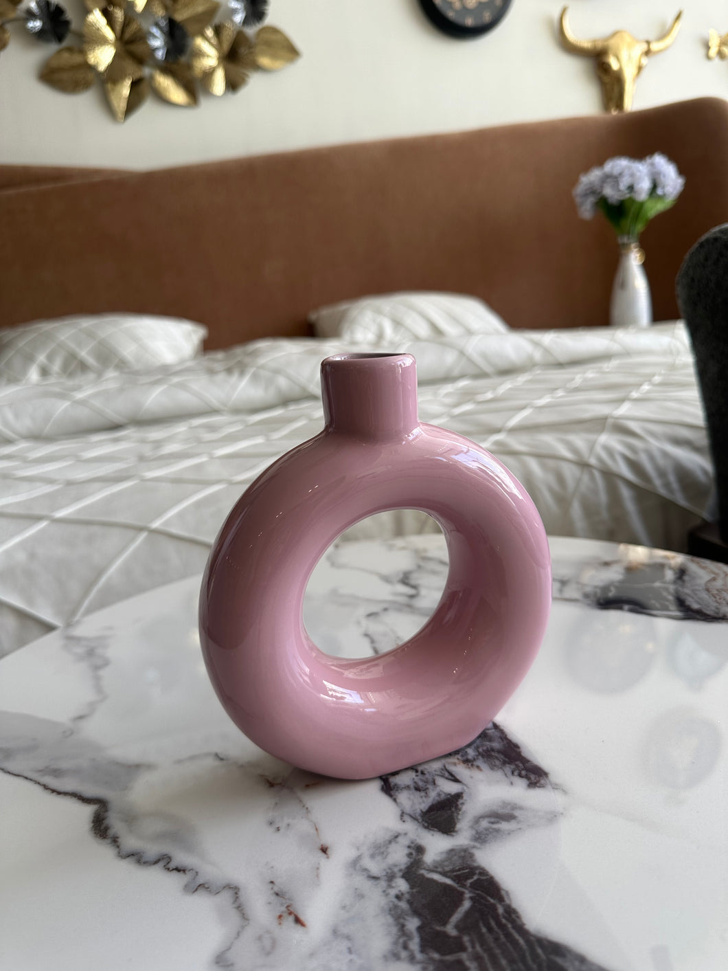 Ceramic Vase Pink 137
