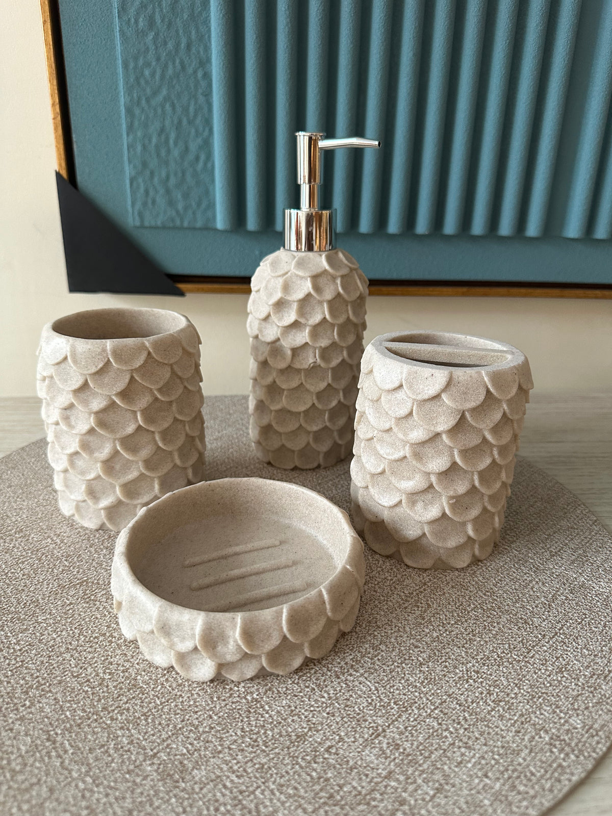 Scallop Bath set