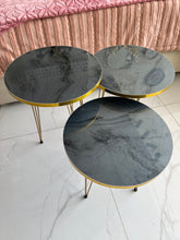 Set of 3 nesting table 003
