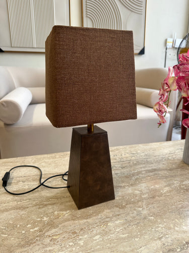Leather Table Lamp 002