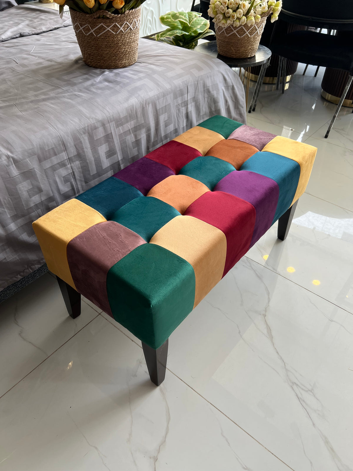 Patchwork bench 009