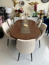 Beige Oak Dining table