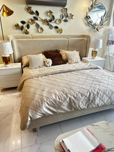 Hagrid boucle bed beige