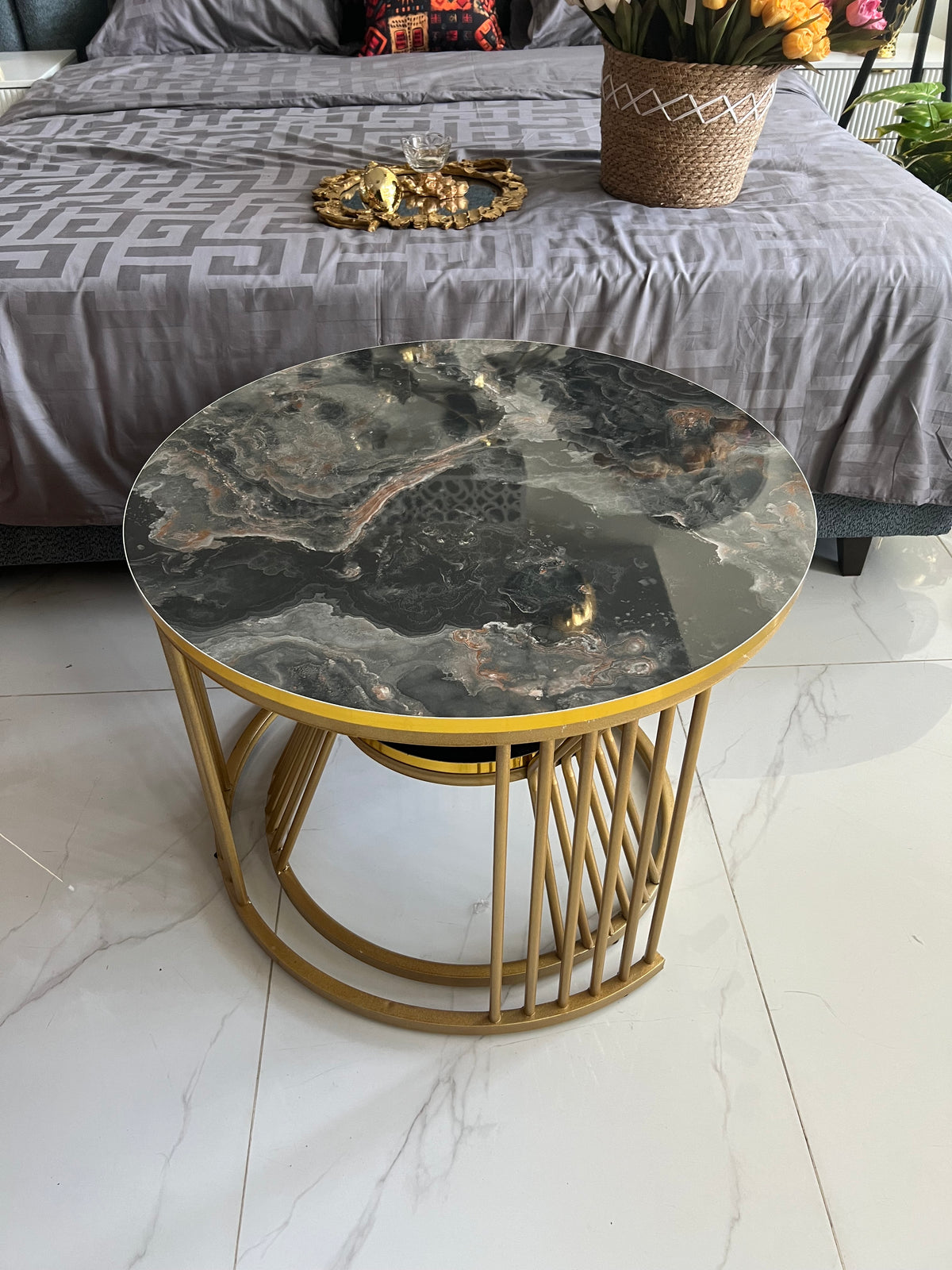 Aurora Duo Center Table