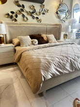 Hagrid boucle bed beige