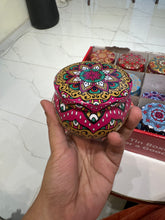 Ethnic Scented candles metal box