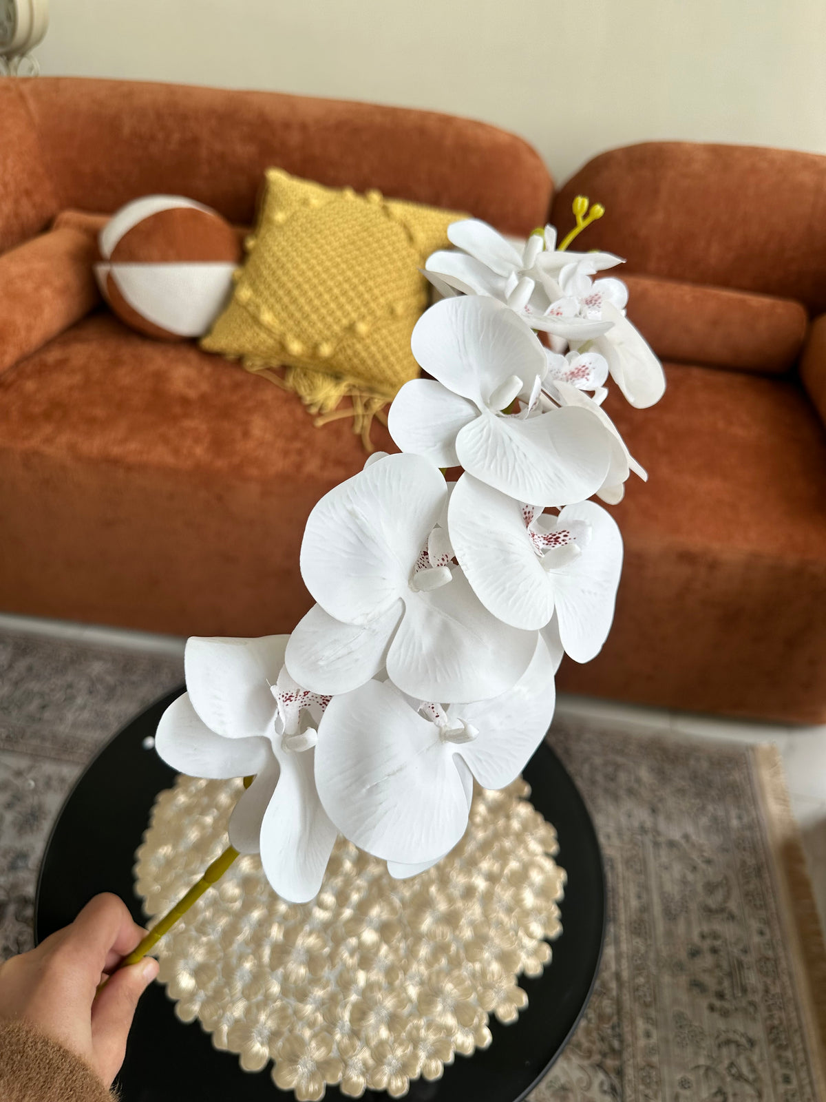 Orchids Artificial Flowers 04