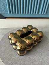 Gold & Black jewel Tissue box 012