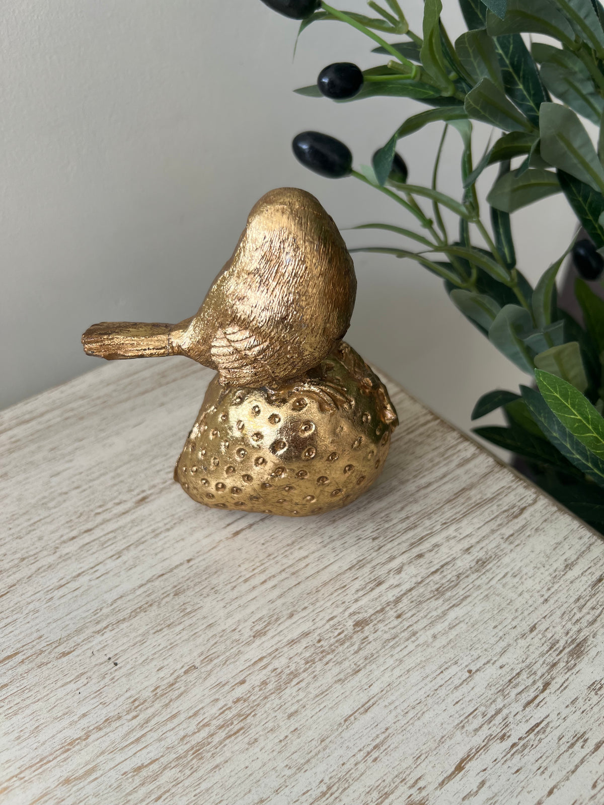 Sparow decor gold antique