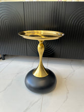 Brasswood Bloom Table Black