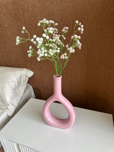 Ceramic Vase Pink 128